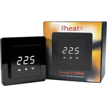 Termostat Heatit Z-TRM3 černý