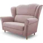 Elegantní dvoumístná pohovka Florine 3 - starorůžová