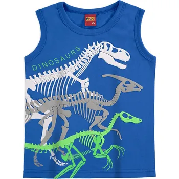 Chlapecké tričko KYLY DINOSAURUS modré Velikost: 104