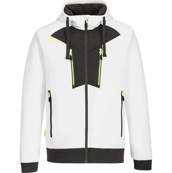 Pánská mikina Portwest Mikina EVENES s kapucí, různé barvy Velikost XXXL bílá