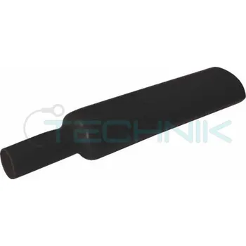 elektrický kabel IAKT 6/2 Smršťovací trubice 3:1 tenkostěnná s lepidlem 6,0/2,0mm černá