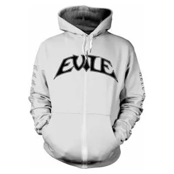 Pánská mikina Merch Evile: Mikina Se Zipem Hell Unleashed (white) L 2021