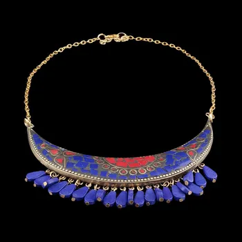 Náhrdelník Korálkový náhrdelník Naunet Blue, Sittar