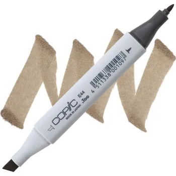 Lihová fixa COPIC Classic oboustranná Fine & Chisel, E44 Clay