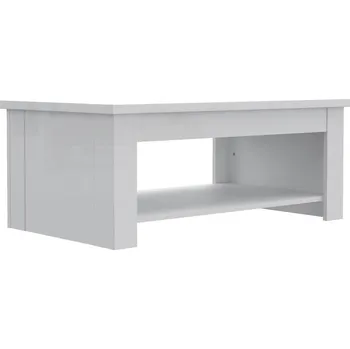 Konferenční stolek Konferenční Stolek Durt511-C04 Bílý / Bílý Lesk