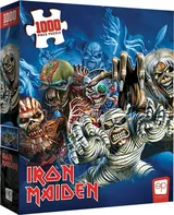 USAopoly Iron Maiden The Faces of Eddie 1000 dílků