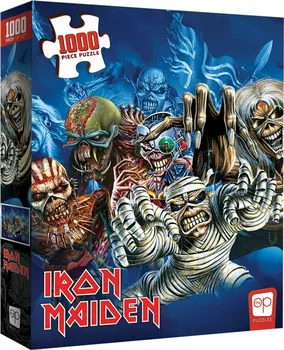 Puzzle USAopoly Iron Maiden The Faces of Eddie 1000 dílků