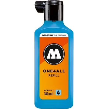 Akrylový inkoust MOLOTOW Refill Ink pro One4All 180ml, shock blue middle