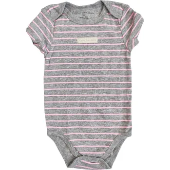Calvin Klein bodýčko pro holčičku Ava pruhované 12 m