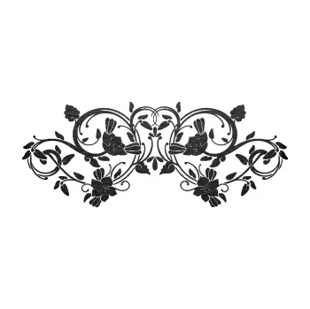 Samolepící dekorace SAMOLEPKA Květina dekor 026 (63 - škrábaný kov černý) NA AUTO, NÁLEPKA, FÓLIE, POLEP, TUNING, VLASTNÍ TEXT, TISK, AUTOSAMOLEPKY.cz, POLEPY, OBRÁZEK, LOGO, SAMOLEPKY