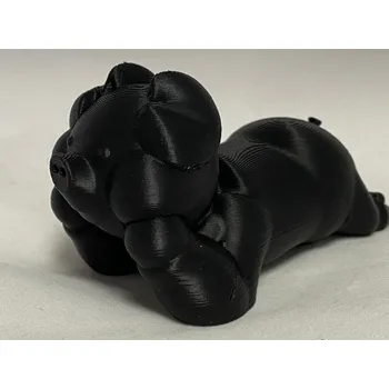 Filament Vzorek FIBER3D PLA Matný filament 1,75 mm 10 m pro 3D pero, Barva Černá