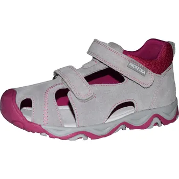 Dětská treková obuv Protetika dívčí sandály SPARKY fuxia Barva: šedá, Velikost: 32