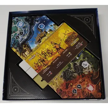 Příslušenství k deskovým hrám 3D tisk Podřipsko Království divů Insert (černý, 91657)