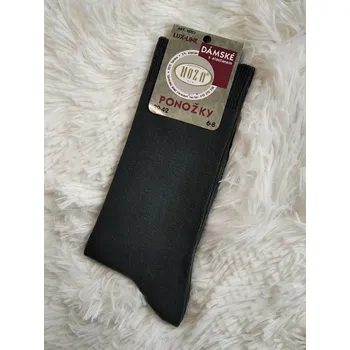 Dámské ponožky Ponožky dámské Hoza Lux-Line Elastické (klasické bavlněné s elastanem)