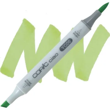 Lihová fixa COPIC Ciao oboustranná Brush & Chisel, YG06 Yellowish green