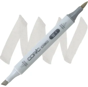 Lihová fixa COPIC Ciao oboustranná Brush & Chisel, W1 Warm gray 1