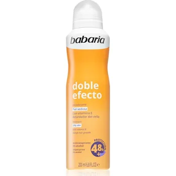 Babaria Deodorant Double Effect antiperspirant ve spreji na zpomalení růstu chloupků 200 ml