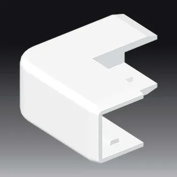 Elektroinstalační materiál Roh vnější 8676, LHD 17x17, bílý KOPOS 8676_HB
