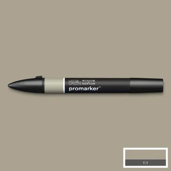 Lihová fixa WINSOR & NEWTON Promarker Fine & Chisel, WARM GREY 4 (WG4)