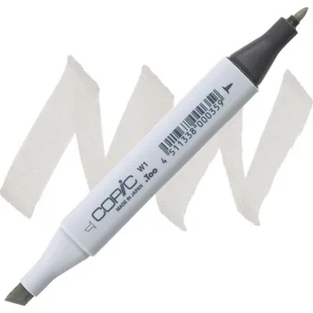 Lihová fixa COPIC Classic oboustranná Fine & Chisel, W1 Warm gray 1