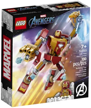 Stavebnice LEGO LEGO Marvel 76203 Iron Manovo robotické brnění