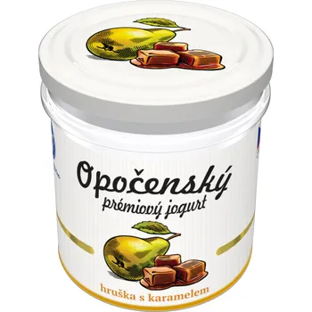 Bohemilk Opočenský jogurt prémiový hruška s karamelem