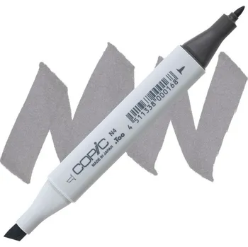Lihová fixa COPIC Classic oboustranná Fine & Chisel, N4 Neutral gray 4