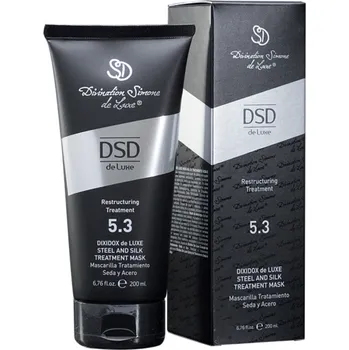 Vlasová regenerace Divination Simone Deluxe DSD Dixidox Deluxe Steel and Silk Treatment Mask č. 5.3 200 ml OBNOVUJÍCÍ MASKA OCEL A HEDVÁBÍ 200 ml č. 5.3