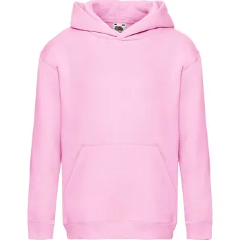 Chlapecká mikina dětská levná mikina, kapuce, růžová Barva: Pink - růžová, velikost: 164