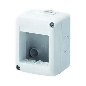 vypínač 27 COMBI Skříňka 2M, IP40, šedá GEWISS GW27002