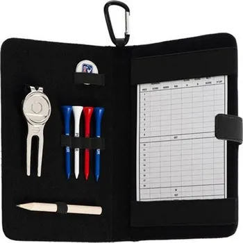 PGA Tour kožený držák score karty s příslušenstvím