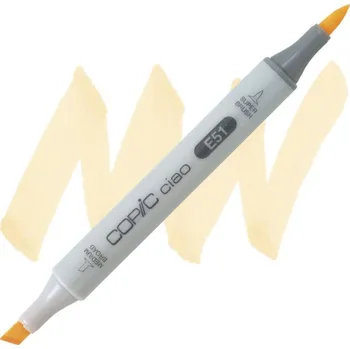 Lihová fixa COPIC Ciao oboustranná Brush & Chisel, E51 Milky white