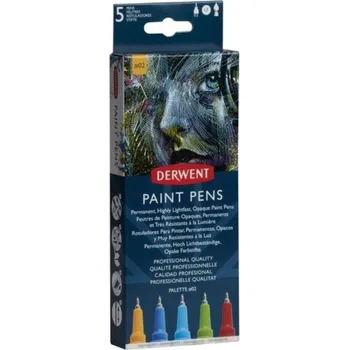 Liner DERWENT Paint Pens, 5ks palette 2