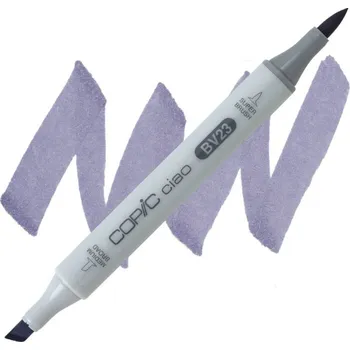 Lihová fixa COPIC Ciao oboustranná Brush & Chisel, BV23 Grayish lavender