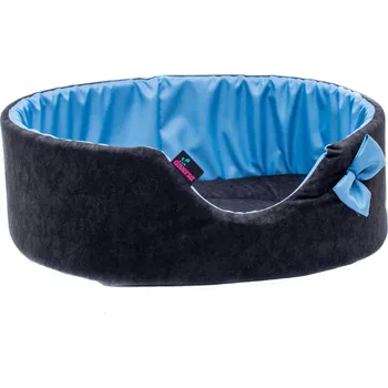 Diversa Pelíšek ELEMENTAL modro-černý Délka: 2 - 50x40x15cm