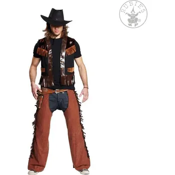 Karnevalový kostým Rubies Německo Kovbojská vesta černá X varianta: 58