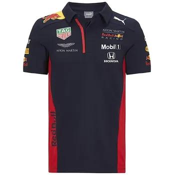 Chlapecké tričko PUMA Red Bull Junior Aston Martin Team SS Polo Navy 140