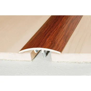 Podlahová lišta Přechodový profil 40 mm, oblý (narážecí) | nivelace 0 - 6 mm Dub světlý E29