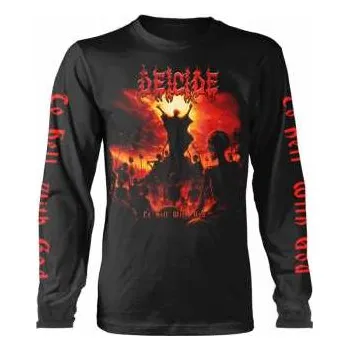 Merch Deicide: Tričko S Dlouhým Rukávem To Hell With God M 2021
