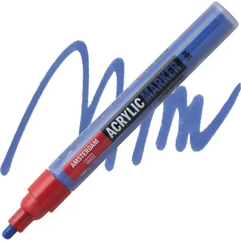 AMSTERDAM Acrylic Marker 4mm, 504 ultramarine