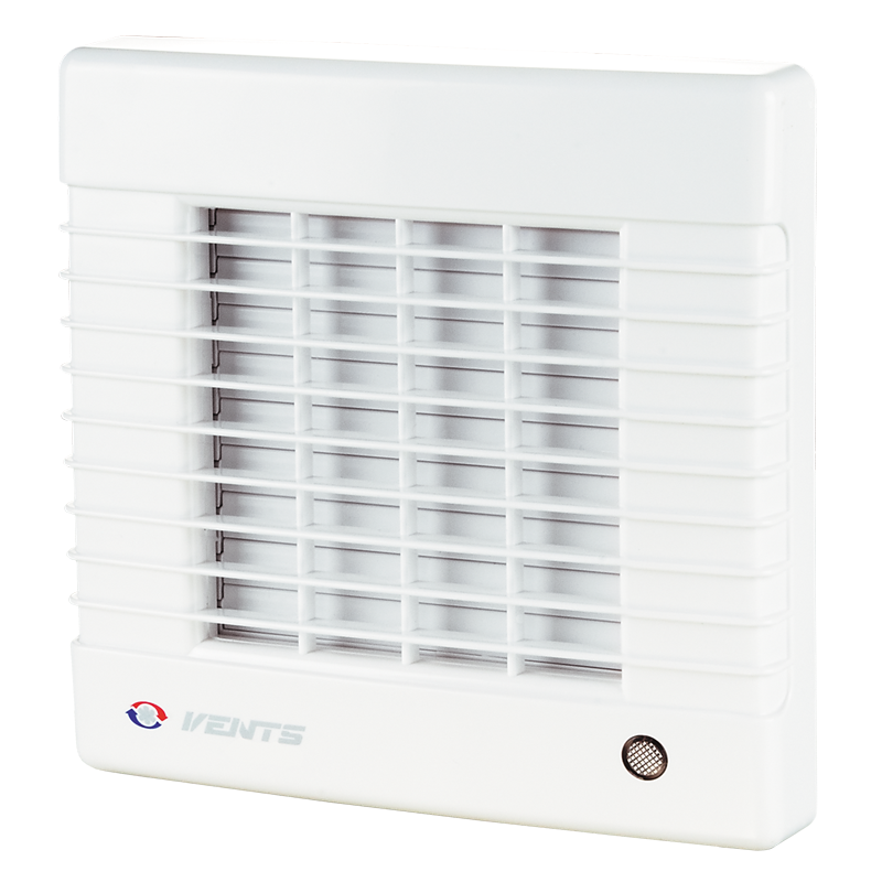 Vents 100 MATL TURBO axiální ventilátor s vyšším výkonem, žaluziovou klapkou a doběhem