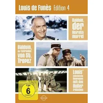 Zahraniční hudba 3DVD Various: Louis De Funes Edition 4 2014