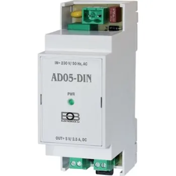 spínaný zdroj Napájecí zdroj na DIN lištu AD05-DIN ELEKTROBOCK 1996