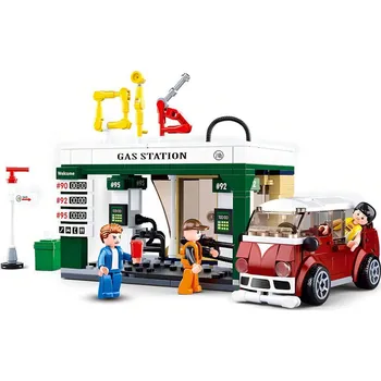 Stavebnice Sluban Sluban Town M38-B0759B Benzínová stanice