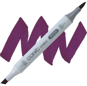 Lihová fixa COPIC Ciao oboustranná Brush & Chisel, RV69 Peony