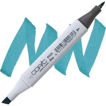 Lihová fixa COPIC Classic oboustranná Fine & Chisel, BG09 Blue green