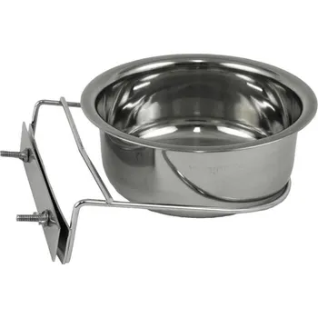 Chov hospodářského zvířete Nerez miska 1,8 l, držák s maticí na přišroubování