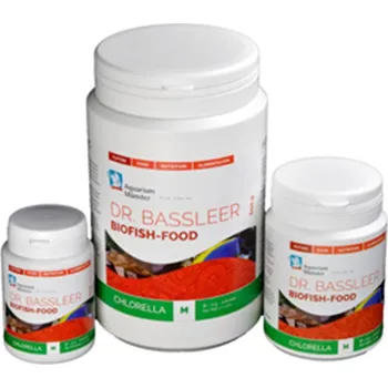 Krmivo pro rybičky Aquarium Münster DR. BASSLEER BIOFISH FOOD CHLORELLA M 60 g