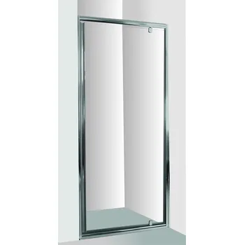 Sprchové dveře do niky SMART - ALARO, 100, Univerzální Levé / Pravé, Čiré bezpečnostní sklo - 6 mm, Chrom/Leštěný hliník (ALU) OLBALA100CCBV + slevový kód