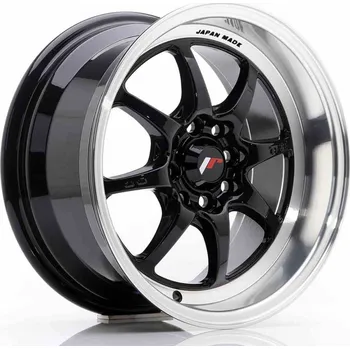 Alu kolo JR Wheels TF2 15x7,5 ET30 4x100/108 Gloss Black